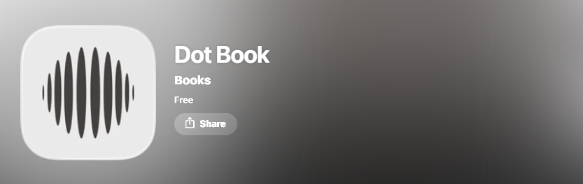 The logo for Dot Book from the iOS App Store