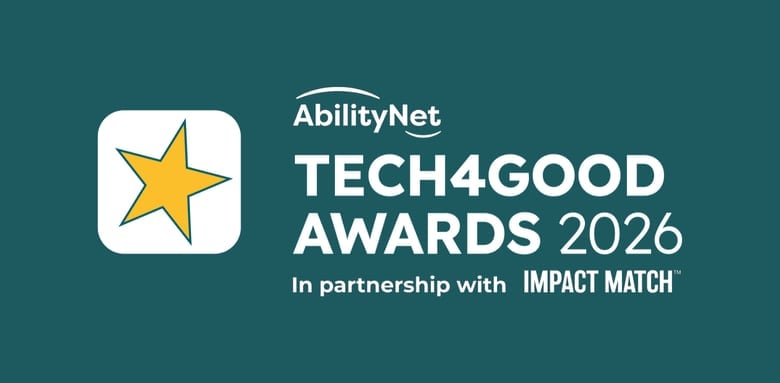 Logo for Ability Net Tech for Good Awards